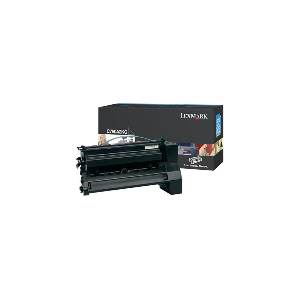 Cartouche de toner laser Lexmark C780A2KG, noir