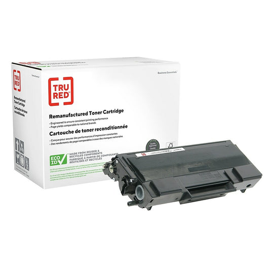 Cartouche de toner reconditionnée TRU RED Brother TN650 - Haut rendement - Noir