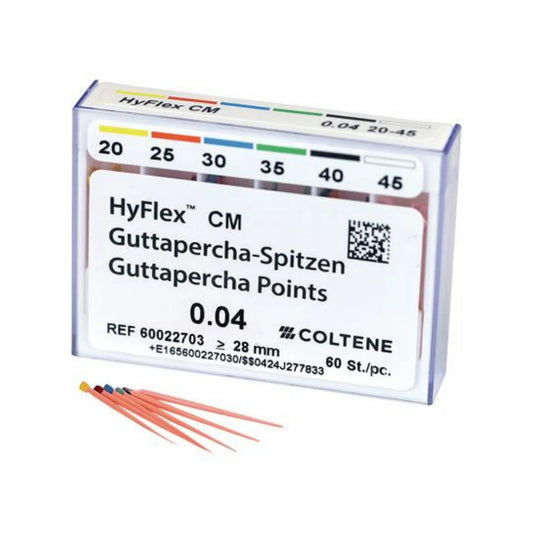 HyFlex CM Guttapercha Points .04 #20-45, 60 pcs #60022703 (COLTENE)