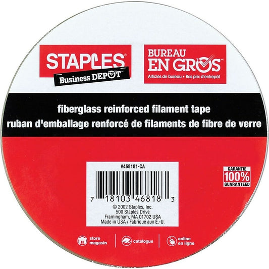 Ruban de cerclage à filaments Staples. 18 mm x 55 m