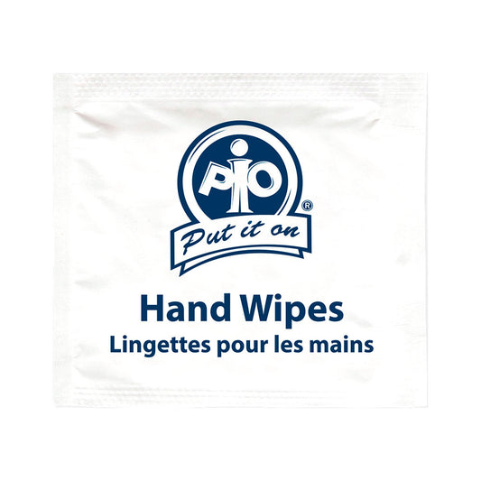 Lingettes nettoyantes pour les mains Wasip - Paquet de 1 000