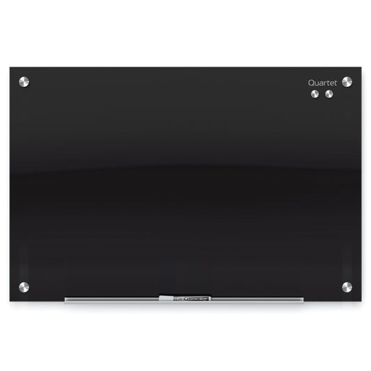 Tableau magnétique effaçable à sec Quartet Infinity - 96" x 48" - Noir