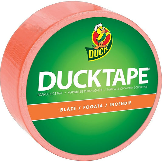Colour Duck Tape Brand Duct Tape, Blaze Orange