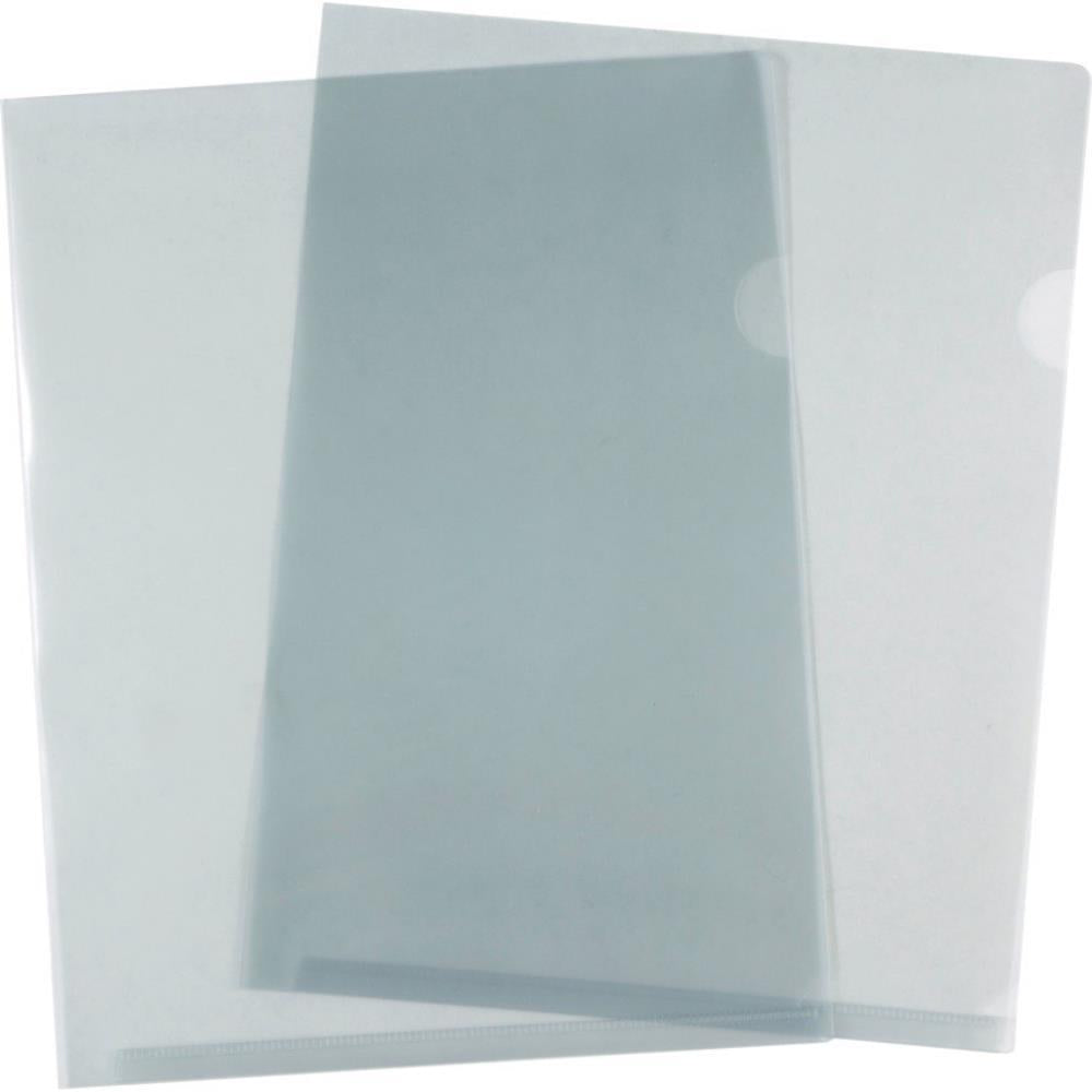 Pochettes de protection VLB Filemode - 28 x 21,5 cm - Fumée - Paquet de 10