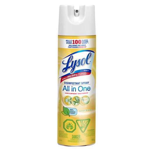 Lysol Disinfectant Spray Lemon Breeze, 539G