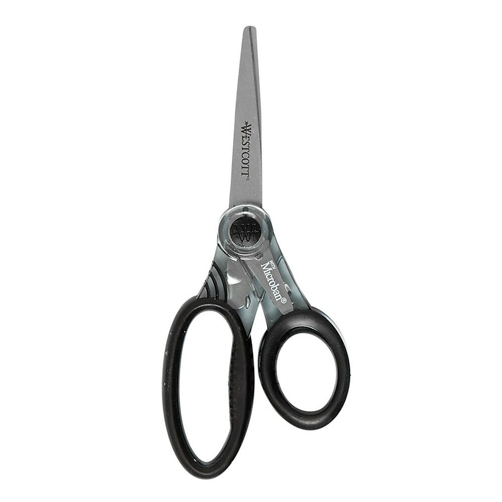 Westcott 8" X-RAY Antimicrobial Scissors, Charcoal