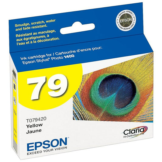 Cartouche d'encre jaune haute capacité Epson 79 (T079420)