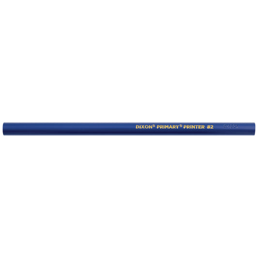 Dixon Primary Printer Pencil - #2 - Blue