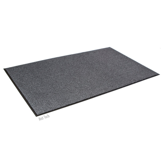 Mattech Proluxe Wiper Entrance Mat, 4'X6', Charcoal