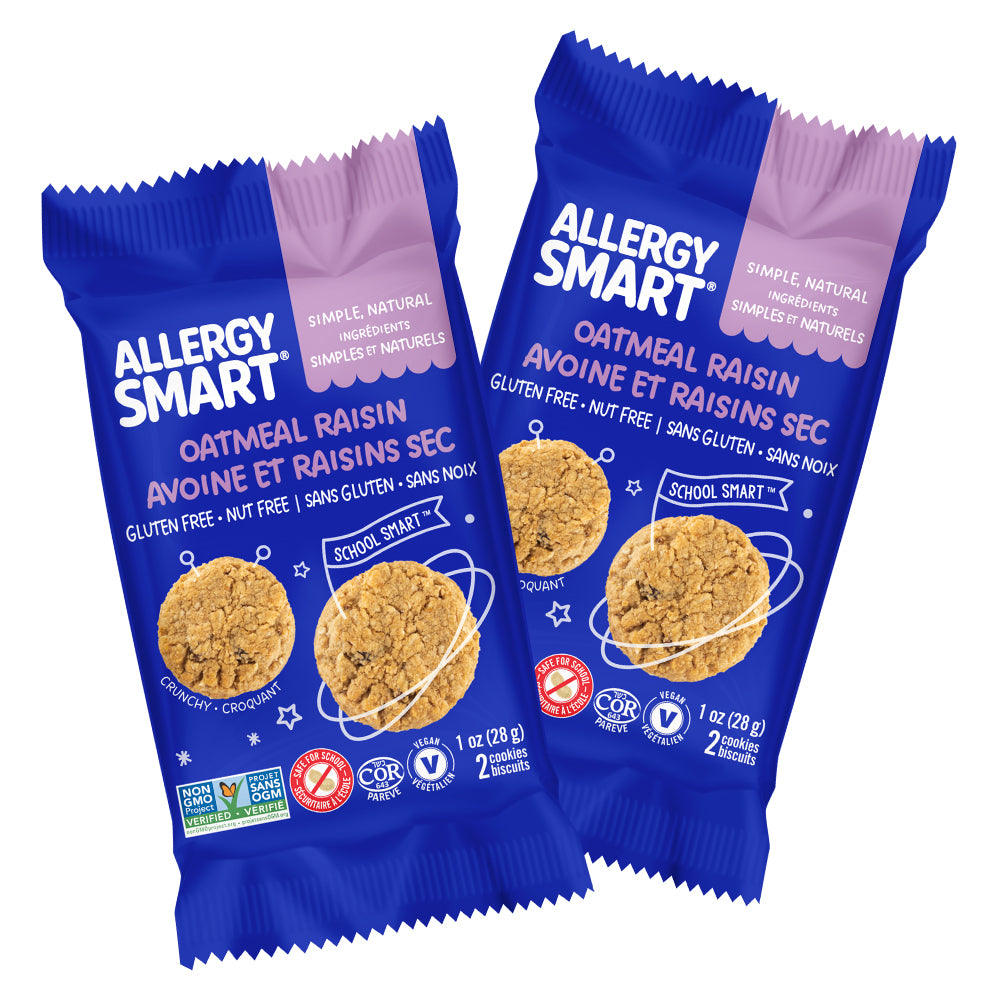 Allergy Smart Cookies - Oatmeal Raisin - 28g - 40 Pack