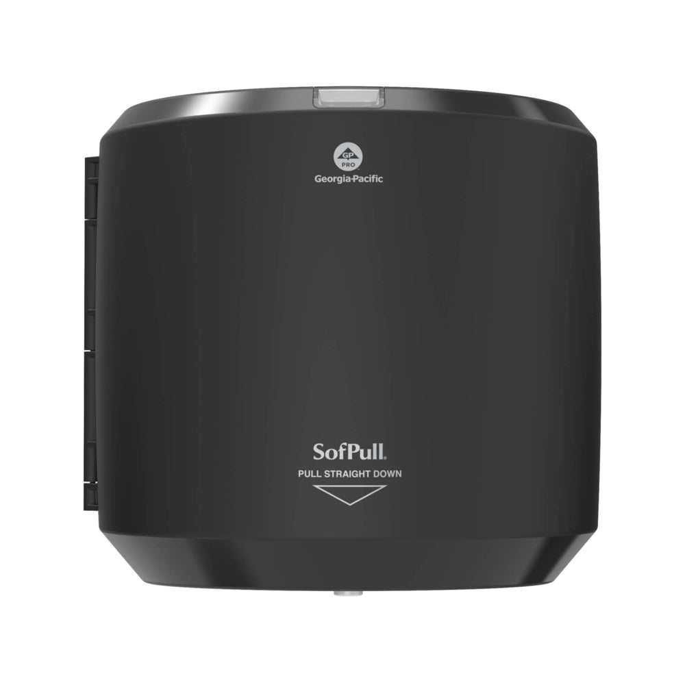 Sofpull Centerpull Large High-Capacity Paper Towel Dispenser - Black