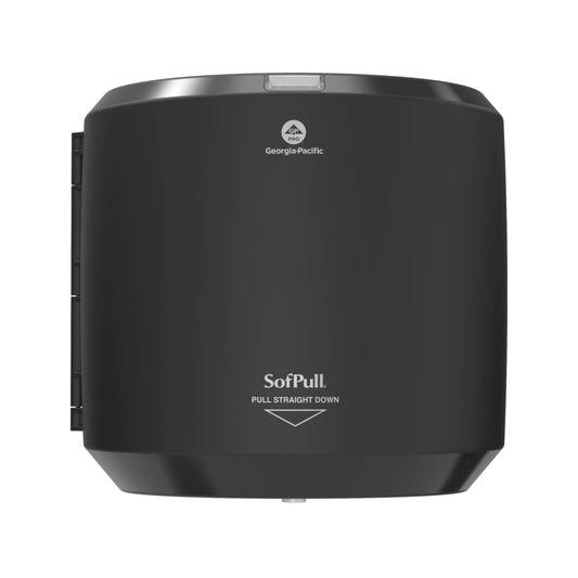 Distributeur d'essuie-mains grande capacité Sofpull Centerpull - Noir