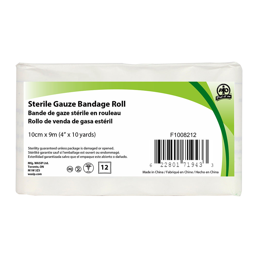 Rouleau de gaze anti-guêpes - 10 cm l x 9 m L - 12 sachets