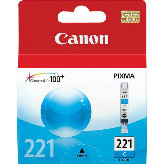 Réservoir d'encre cyan Canon CLI-221 (2947B001)