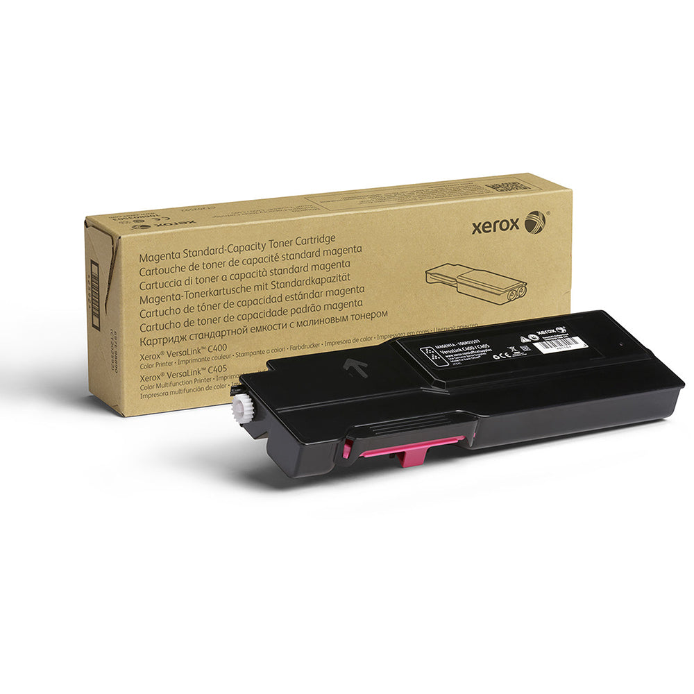 Cartouche de toner magenta à rendement standard pour imprimante Xerox VersaLink C400/C405