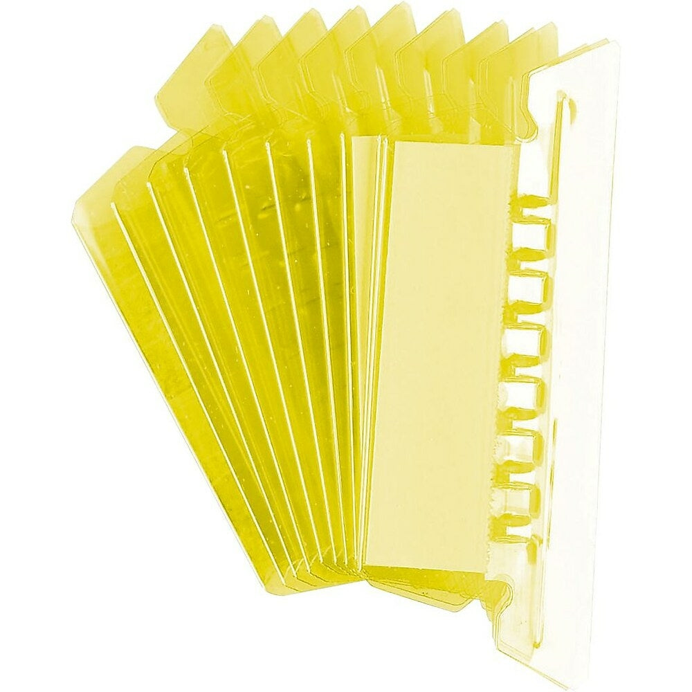 Pendaflex Yellow Flexible Tabs - 2" - 25 Pack