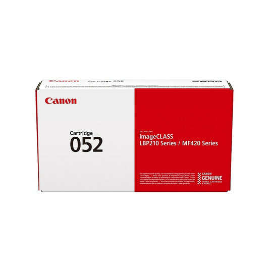 Canon 052 Toner Cartridge, Black (2199C001)
