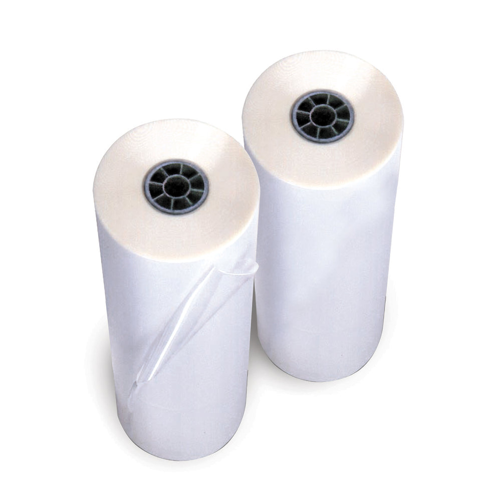 Rouleaux de plastification GBC HeatSeal NAP II – Noyau de 1 po – 1,5 mil – 25 po x 500 pi – Paquet de 2