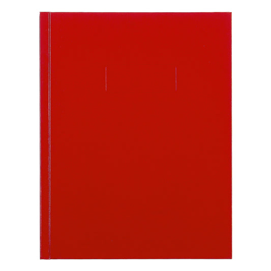 Carnet de notes ligné Blueline avec onglets adhésifs - 9 1/4" x 7 1/4" - Rouge