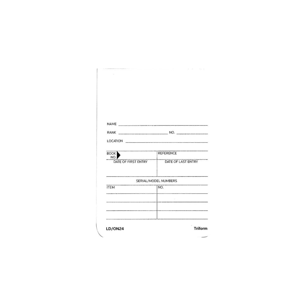 <strong>LD-ON24 Carnet de preuves de l'Ontario 3,5 x 5</strong>