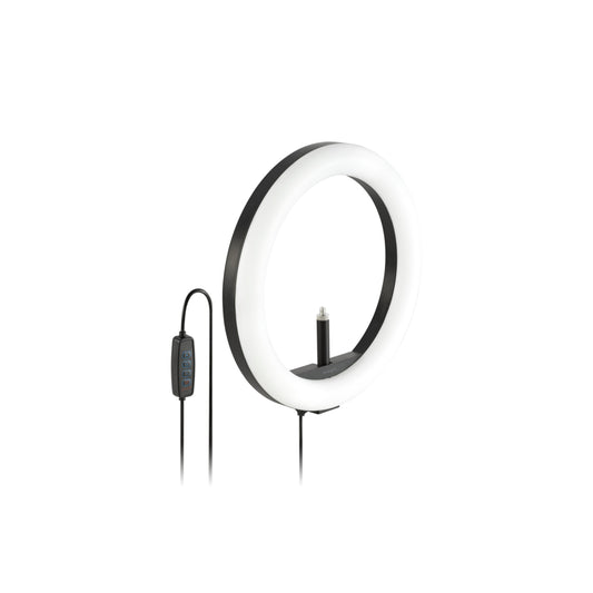 Kensington L1000 Bicolor Ring Light with Webcam Mount - Black 