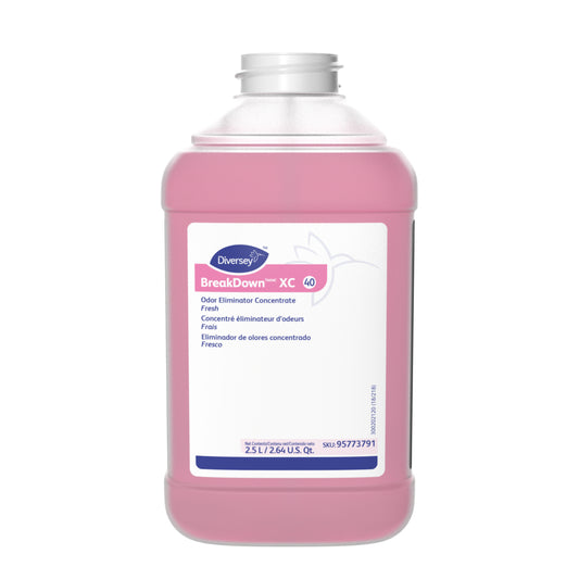 Diversey BreakDown xC Odor Eliminator Concentrate Fresh - 2.5 L - 2 Pack