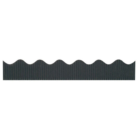 Bordette Decorative Border, Black, 5.7cm x 15.24m, 1 Roll