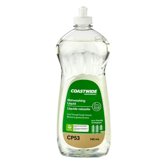 Coastwide Professional CP53 Eco-Friendly Dishwashing Liquid - 740 mL