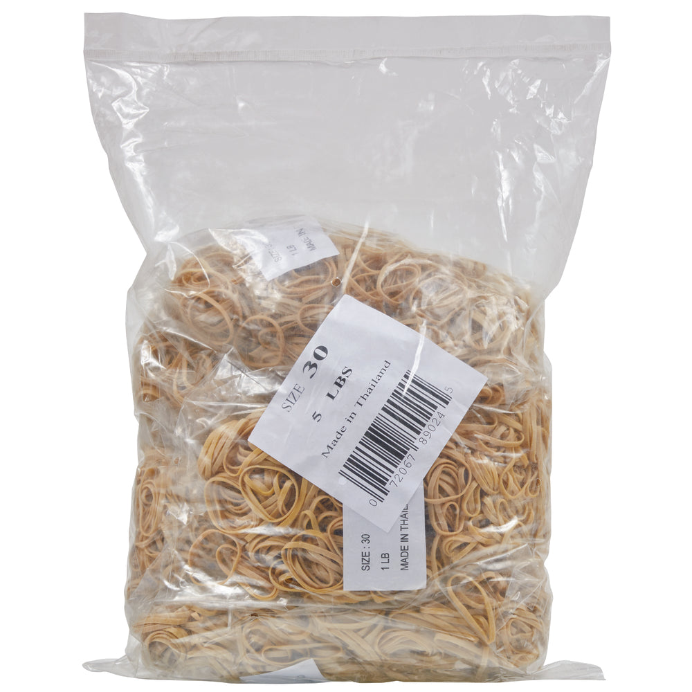 Élastiques Dixon - #30 - 1/8" x 2" - Sac de 5 lb