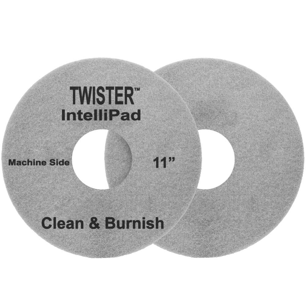 Diversey Twister Intellipad 11" Floor Pad - Grey - 2 Pack
