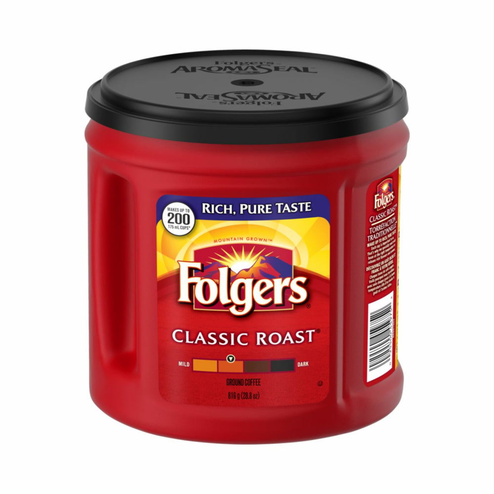 Café moulu torréfié classique Folgers - 816 g