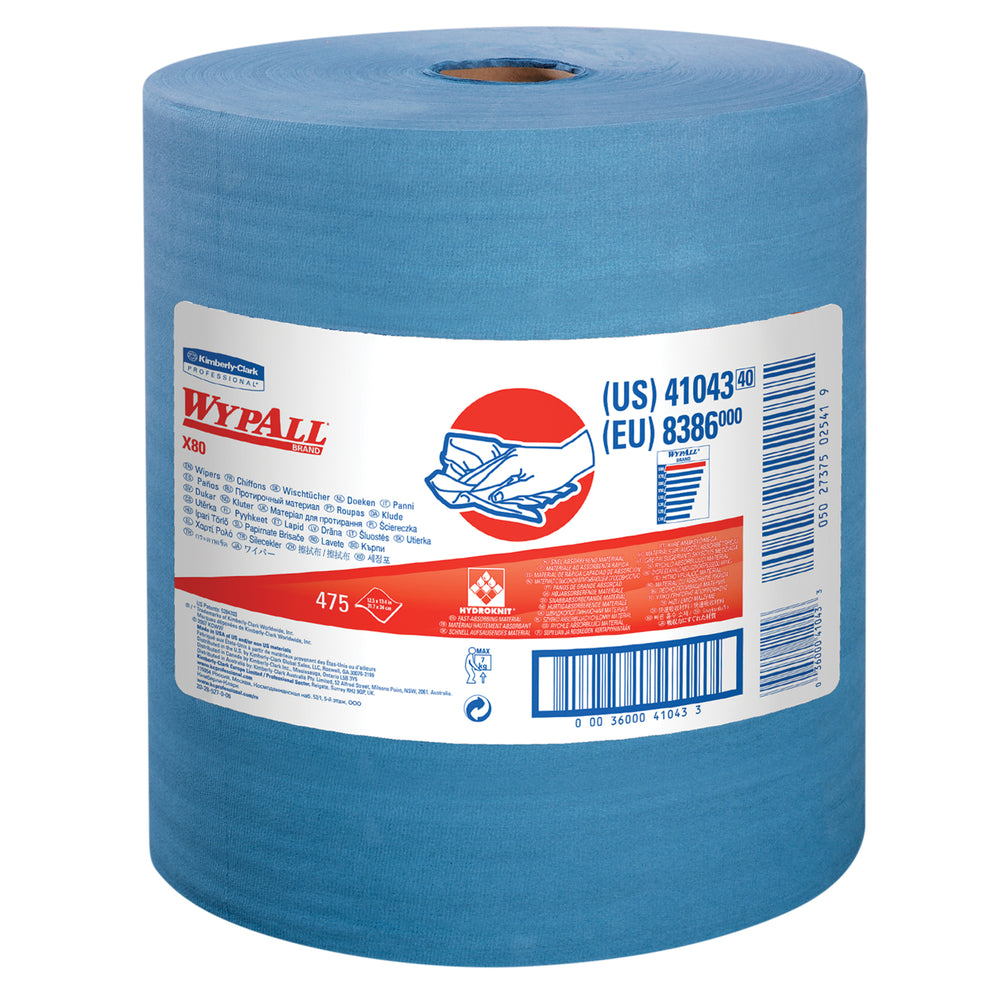 WypAll Extended Use Cloths - Jumbo Roll - 475 Sheets