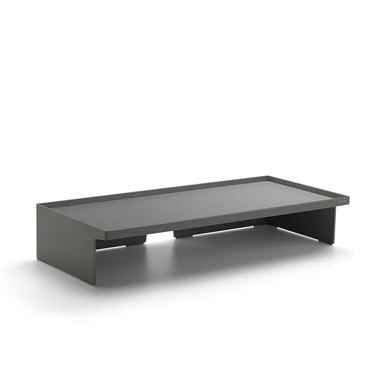 Poppin Monitor Riser - Dark Grey