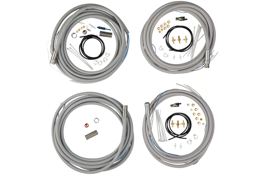 MIDWEST #650245 5 HOLES HOSE GRAY STRAIGHT (DENTSPLY)
