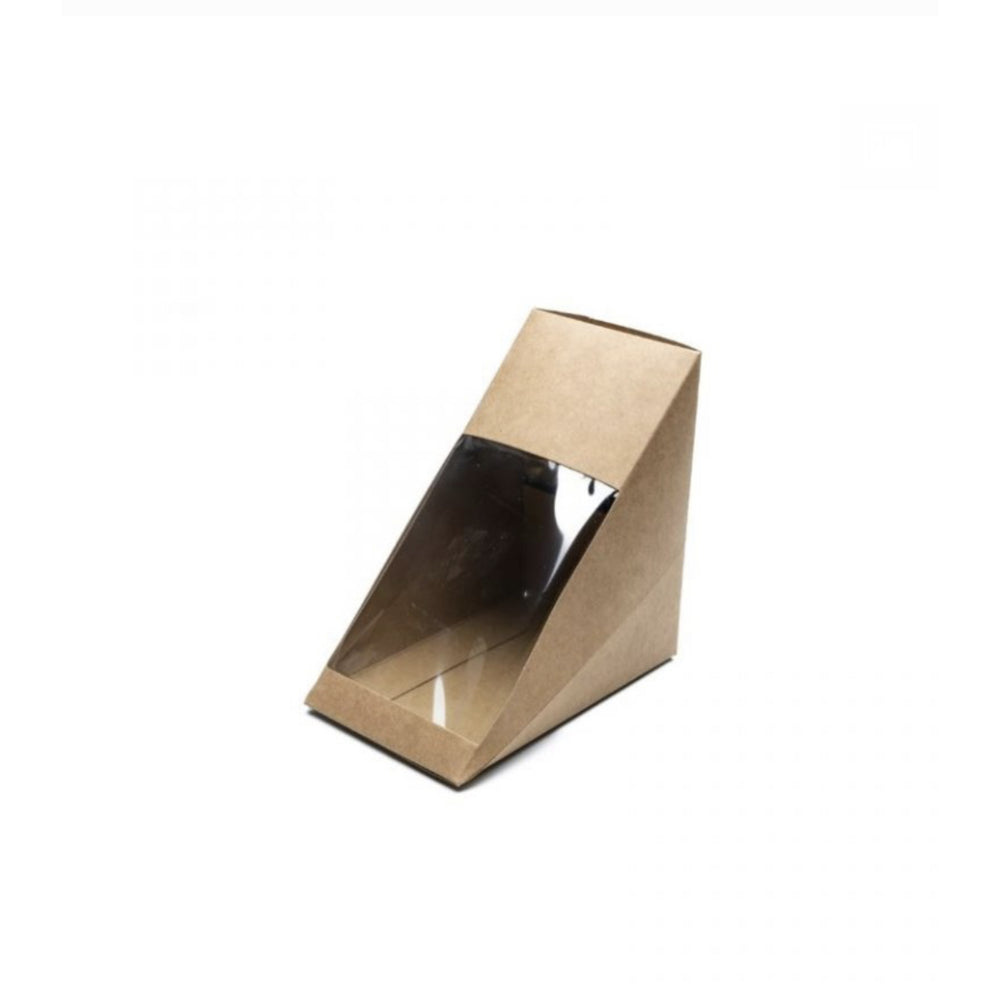 Eco-Packaging Sandwich Box with Window - 800 Pack
