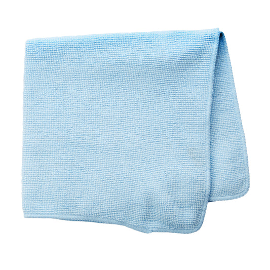 Rubbermaid Microfiber Light Duty Cloth - 12" x 12" - Blue