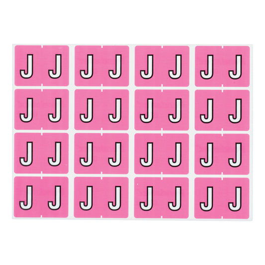 Pendaflex A-Z Lilac End Tab Filing Labels - J - 240 Pack