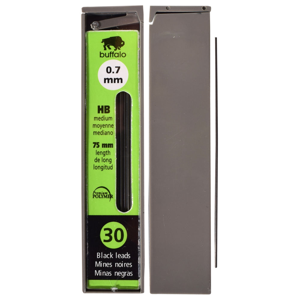Buffalo HB Pencil Leads - 0.7mm - 2 Pack
