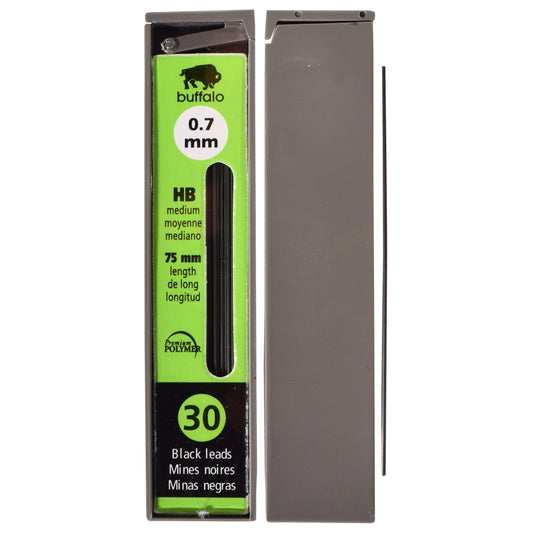Buffalo HB Pencil Leads - 0.7mm - 2 Pack
