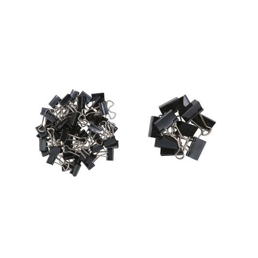 Pinces pliantes noires Westcott - Tailles assorties - Noir - Paquet de 60