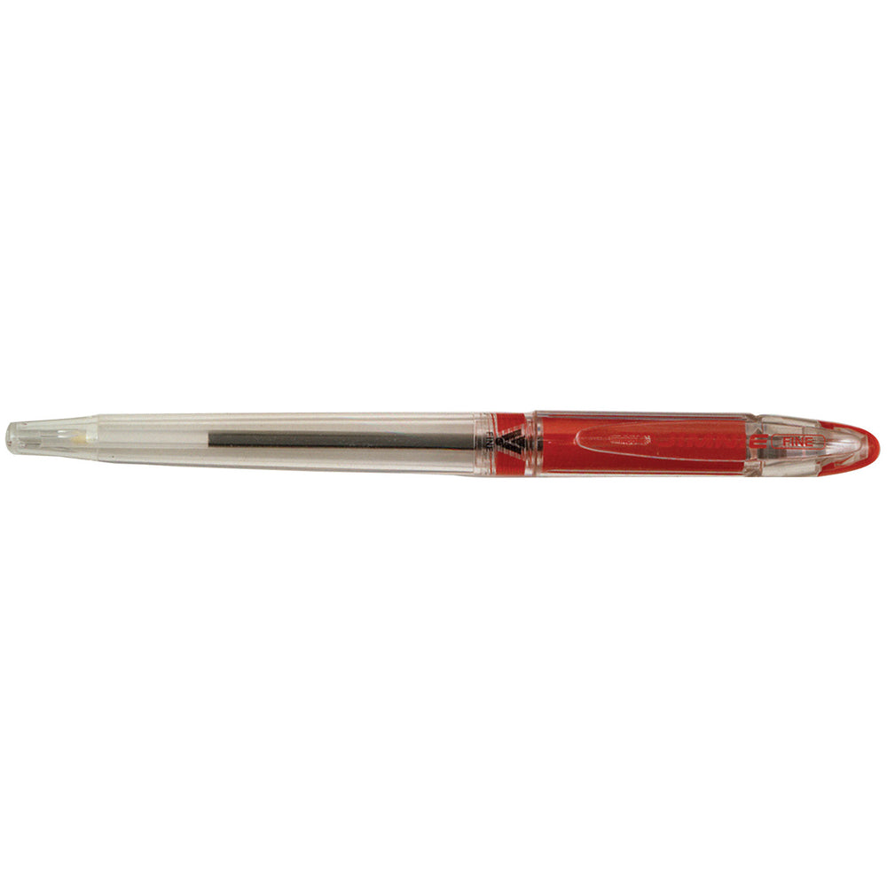 Stylo à bille Zebra Jimnie - Pointe fine - 0,7 mm - Encre rouge