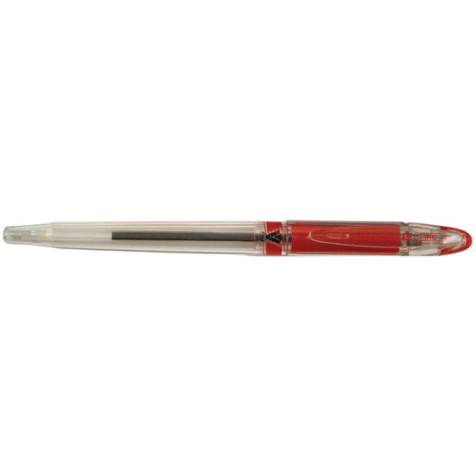 Stylo à bille Zebra Jimnie - Pointe fine - 0,7 mm - Encre rouge