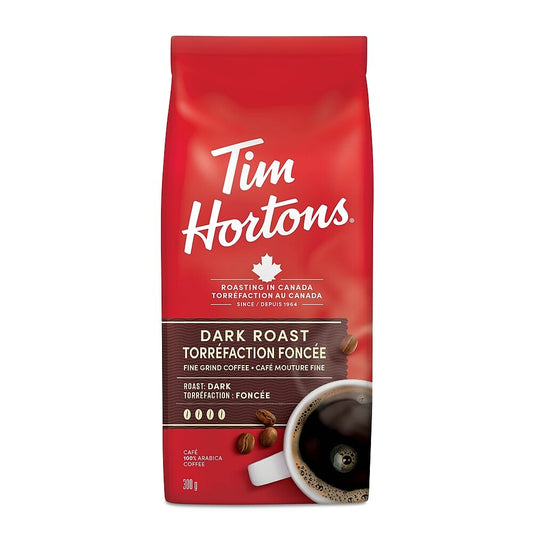 Café moulu torréfaction foncée Tim Hortons - 300 g