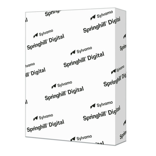Spicers Springhill Vellum Bristol Cover Stock - 11" x 17" - 67 lb - White - 8.8PT - 250/Pack