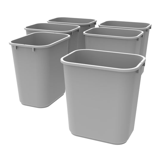 Poubelle Storex - 29 L - Gris