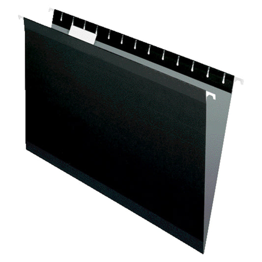 Chemises suspendues Pendaflex Premium couleur – Format légal – Noir – Paquet de 25