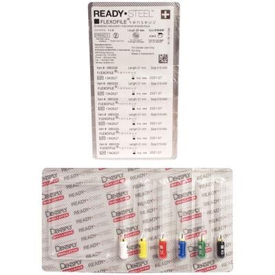 SENSEUS FLEXOFILE READYSTEEL 21mm (6) (DENTSPLY)