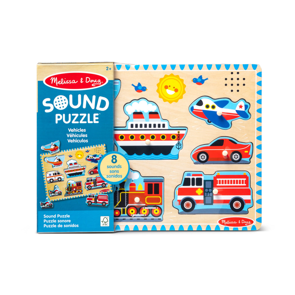 Puzzle sonore de véhicules Melissa &amp; Doug