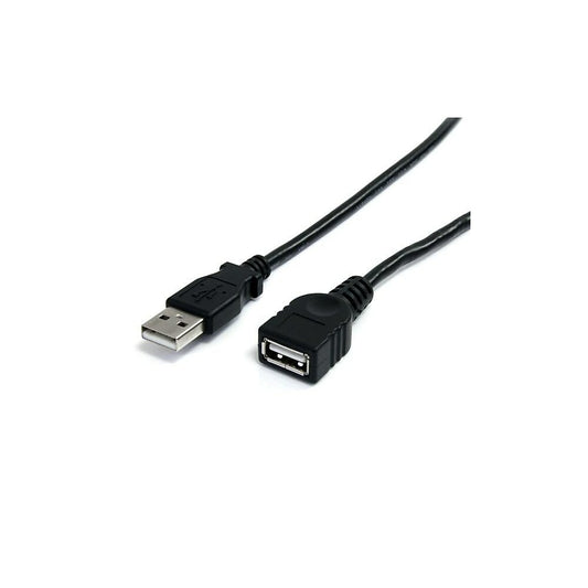 Câble d'extension USB 2.0 StarTech de 3 m (A vers A) - Noir - M/F