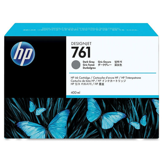 Cartouche d'encre HP 761 - Jet d'encre - Gris foncé - (CM996A)